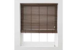 HOME Wooden Venetian Blind - 3ft - Walnut.